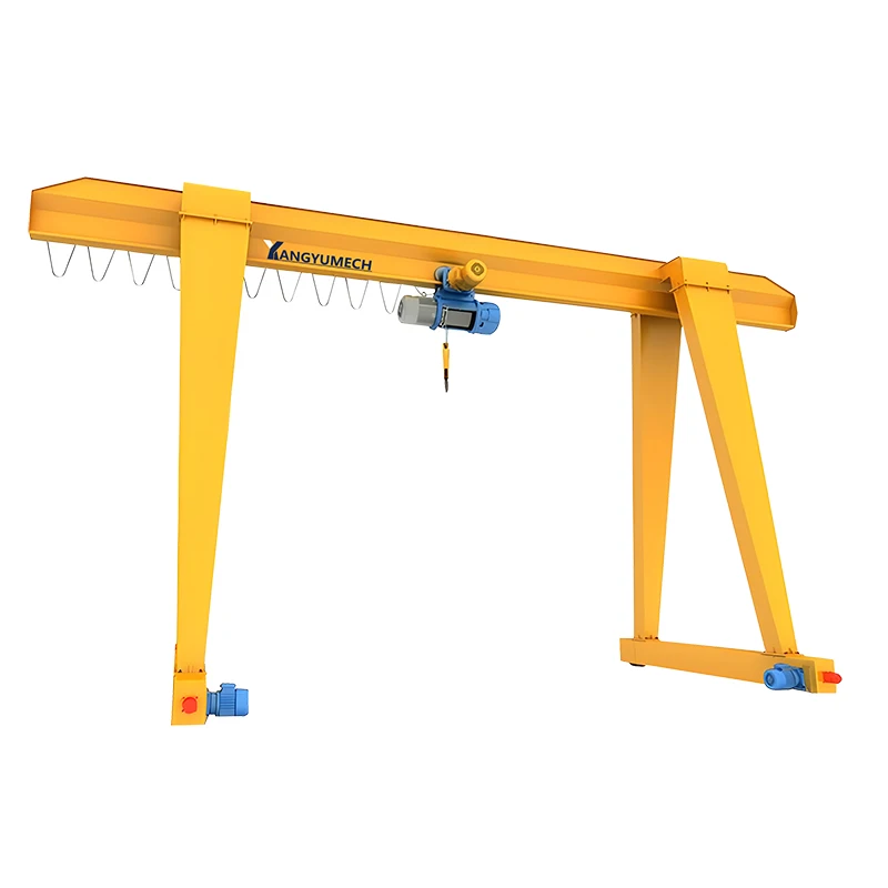 Gantry Cranes 5 Tons 10 Tons 20Tons Single Girder Chinese Gantry Crane for Industrial Factory