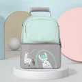 Gray-and-green