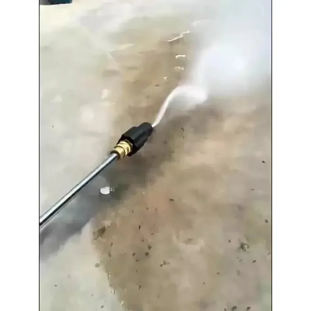 

1pcs with 1/4 "quick 360 Rotating for Connect High-pressure Washer Brass Turbine Nozzle Spray Cleaning Accessories