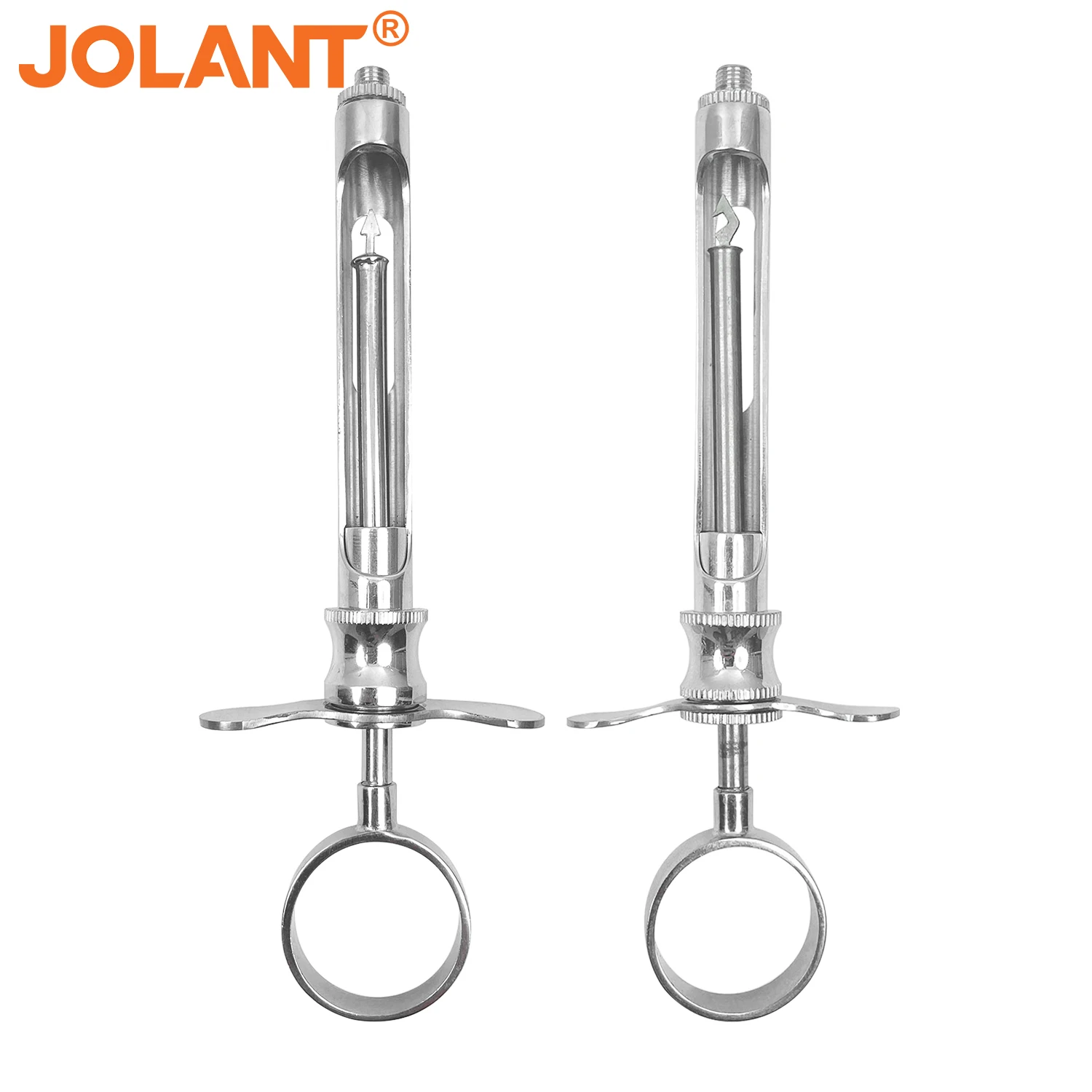 JOLANT Dental Stainless Steel Syringe Anesthesia Aspirating Syringe Dentist Injector Tool Dentistry Surgical Instrument Tools