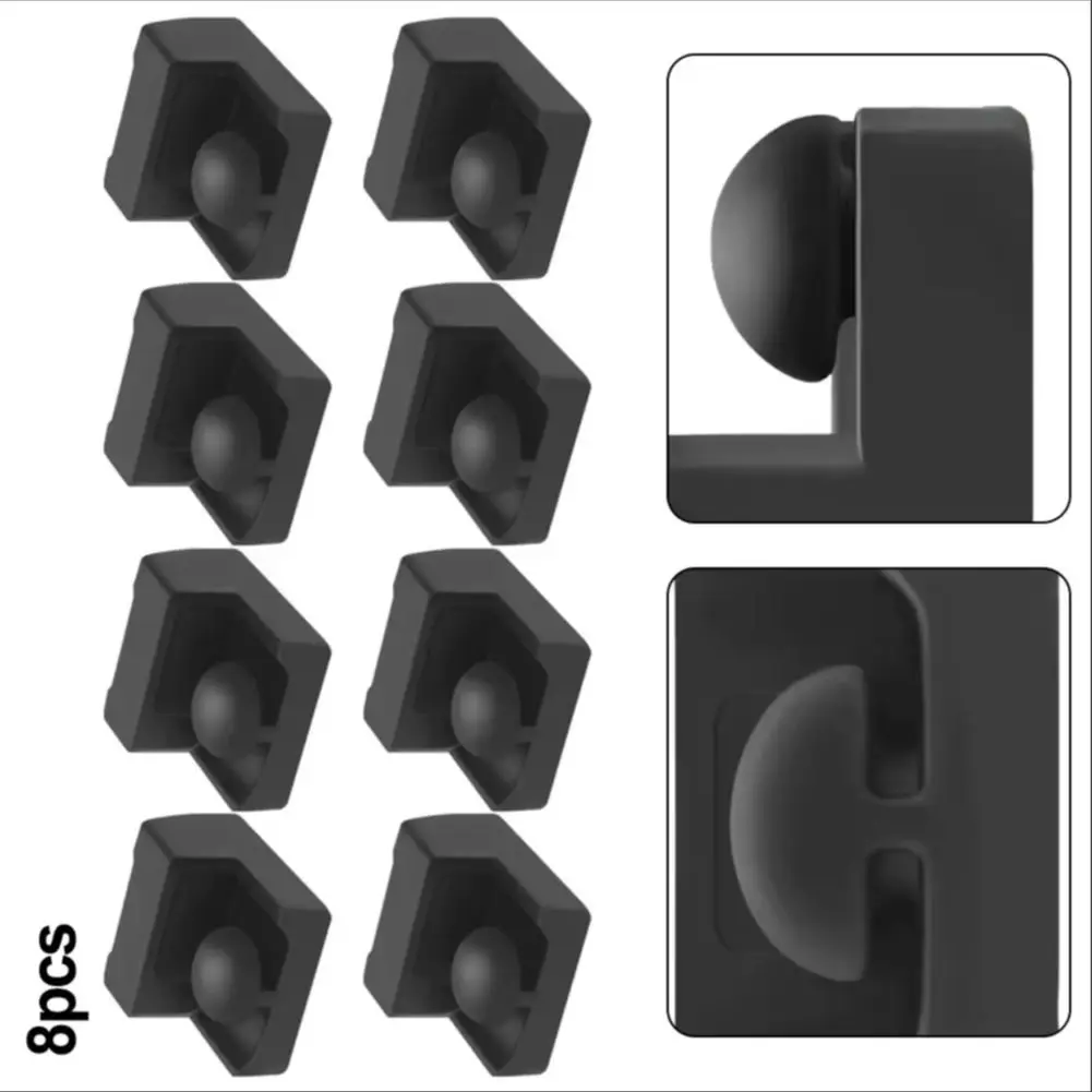Air Fryer Rubber Feet For Crispi  Fryer For 4QT Glass Container Crisper Tray For FN090 FN091 FN100 FN101 FN101GY FN103