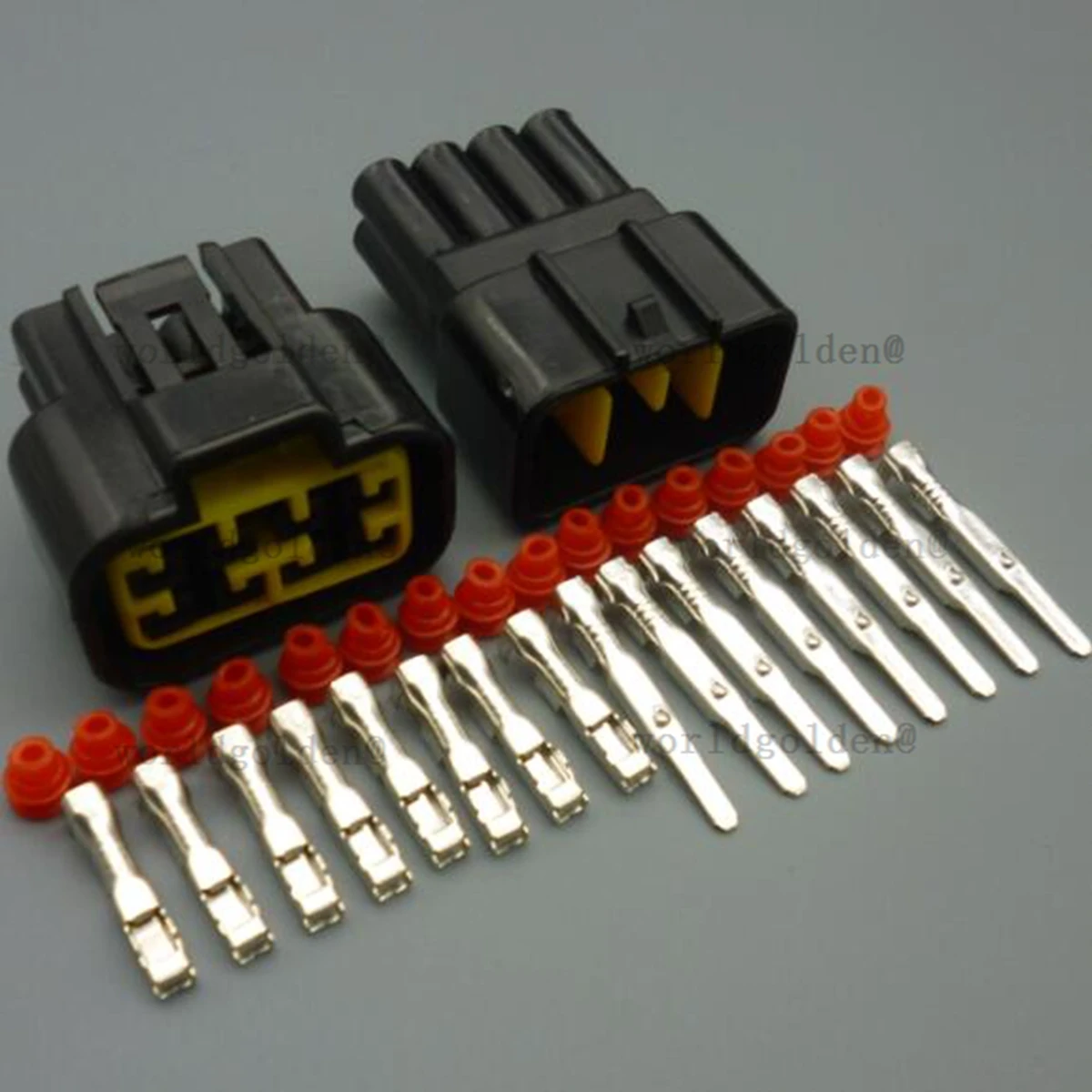 8Pin Plug FW‑C‑8F‑B/W‑C‑8M‑B for Universal Vehicles Auto Wiring Harness Repair car connector