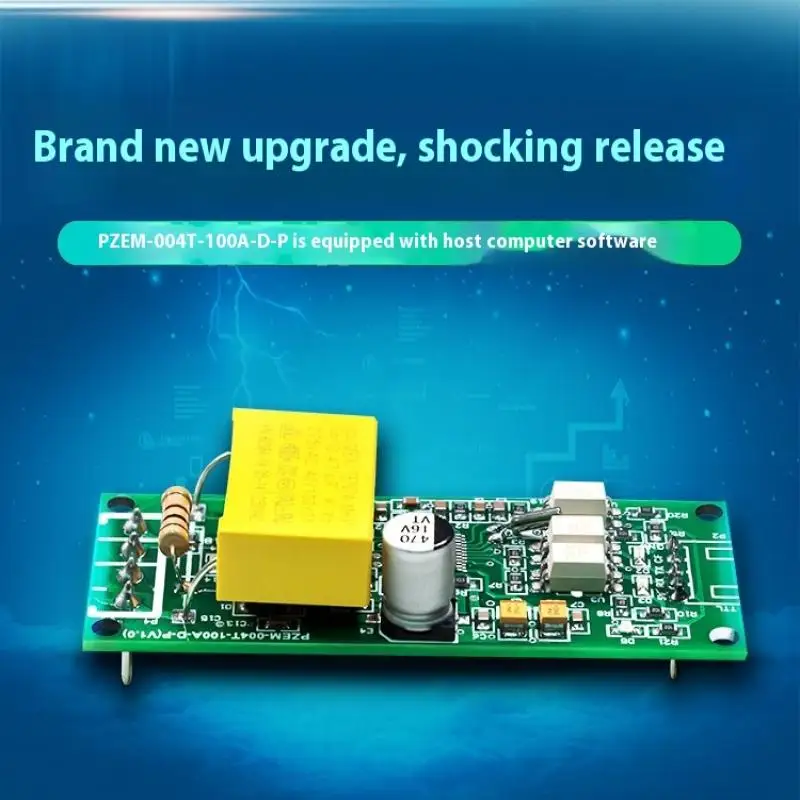 PZEM-004T 100A AC Digital Voltmeter Ammeter Wattmeter Power Frequency Test Communication Module TTL Serial 32A/63A
