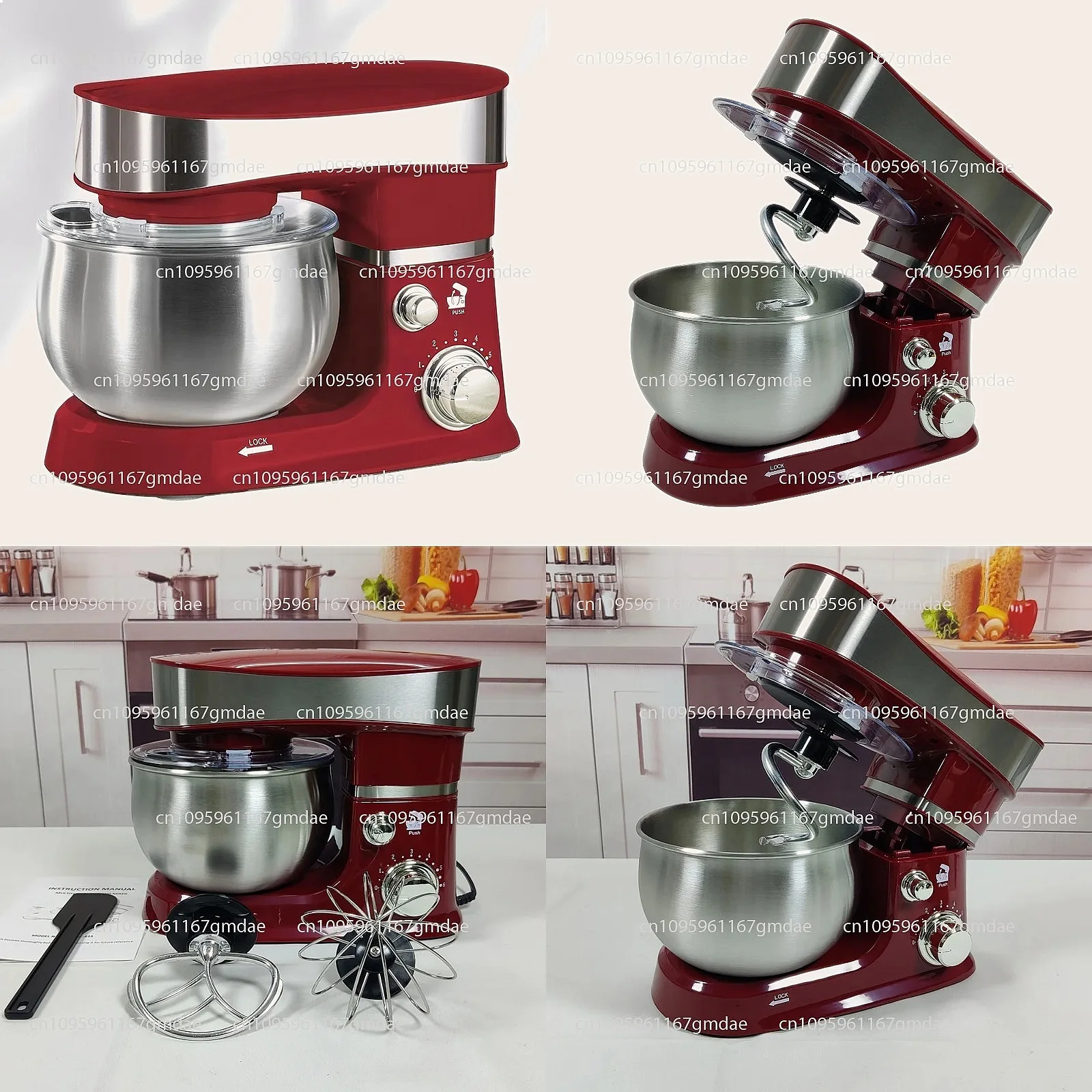 Smart Spiral Pizza Dough Mixer Electric Bread Machine Stand Mixer Kitchen Appliance