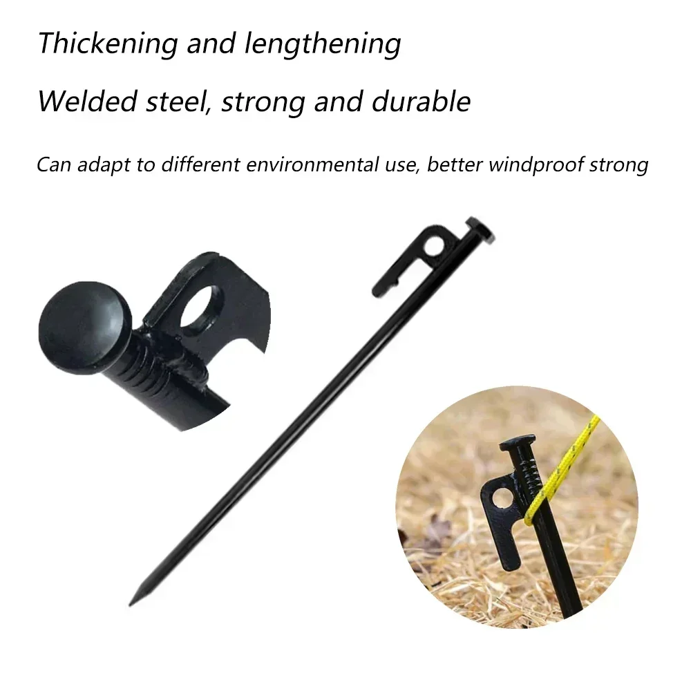 TARKA Camping Hammer Tent Pegs Set Lightweight Hammers Trap Tent Stakes Camping Tent Hammer Nails Outdoor Gadget Accessories