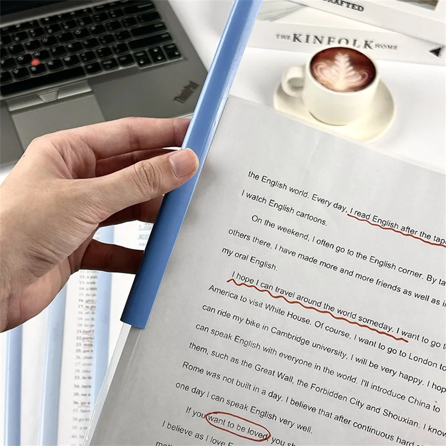 5 Verdikte Sucker Staaf Clips, A4 Map, Trekstang Clip, Map, Bestand, Test Papier, Boek Clip, Student Data Opslag Bindmiddel