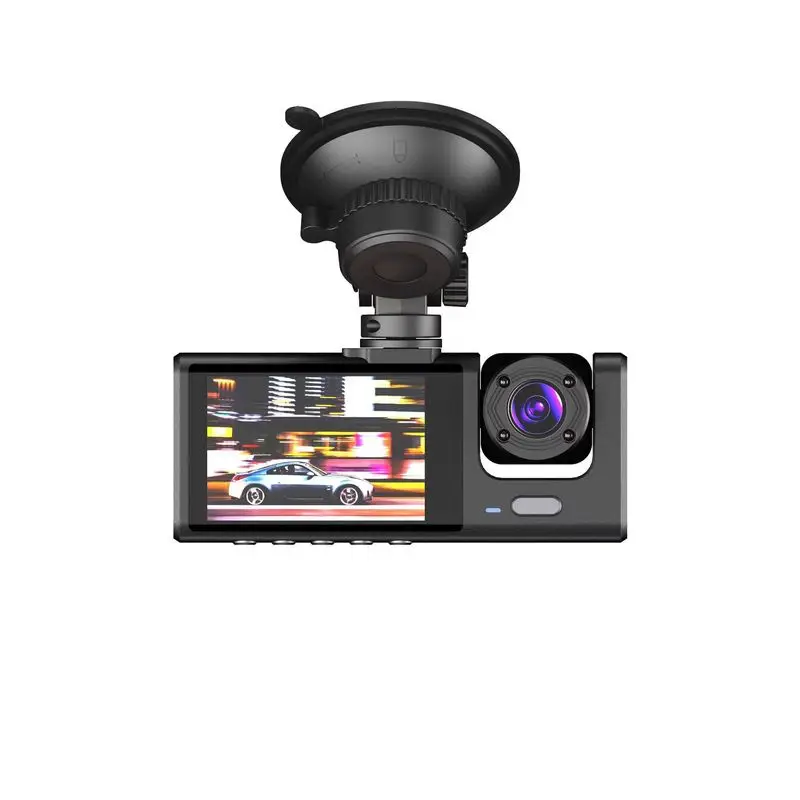 C309 Best-selling 2-inch IPS Screen Triple Recording Triple Lens High-Definition Night Vision Wide-Angle 1080P Car Dashboard Cam
