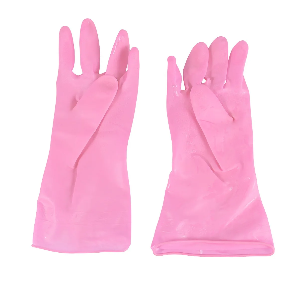 

3Pairs Waterproof Kitchen Gloves Thickened PVC Anti-Slip Dishwashing Gloves Household Cleaning Laundry Gardening Tasks Size L