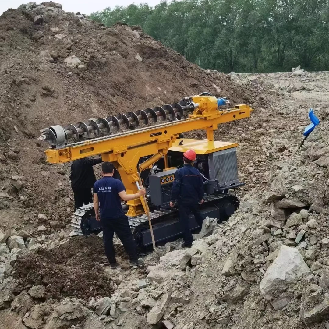 Multifunctional Piling Photovoltaic Drilling Rig Large Diameter Multi-environment Operation Drilling Rig