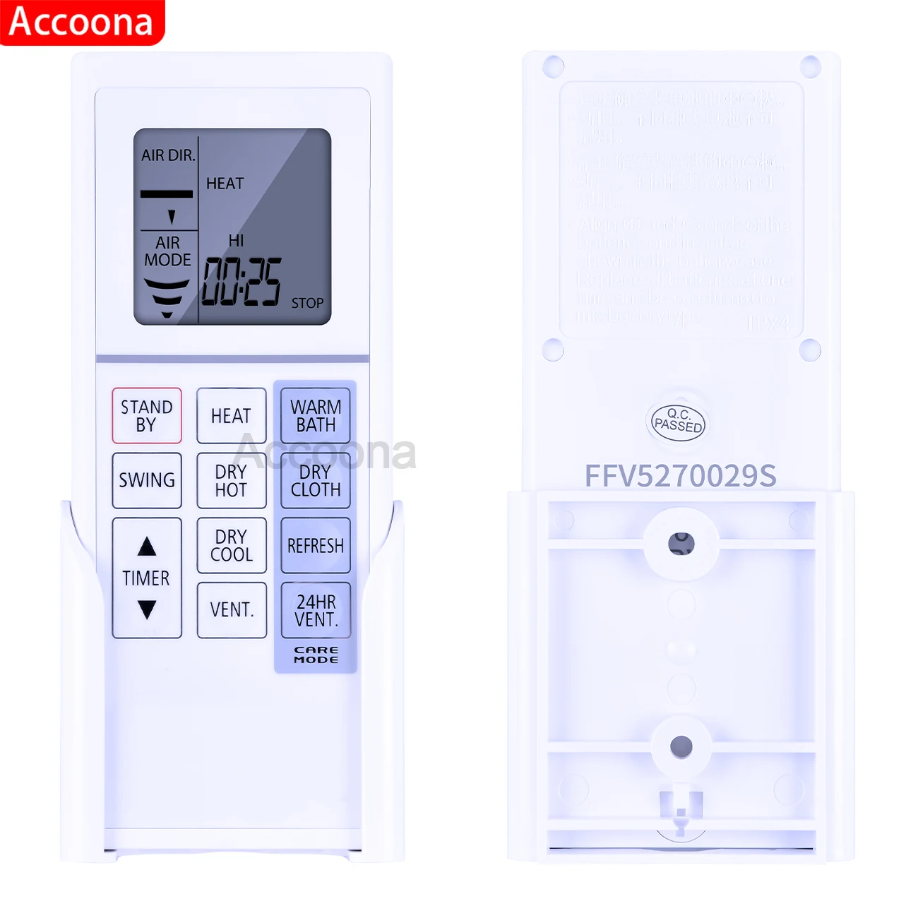 New for Panasonic Yuba Bathroom Heater lamp remote control FFV52700029S FV-30BW2H FFV52700030S FV-30BWH FFV4700097S FV-40BE3H
