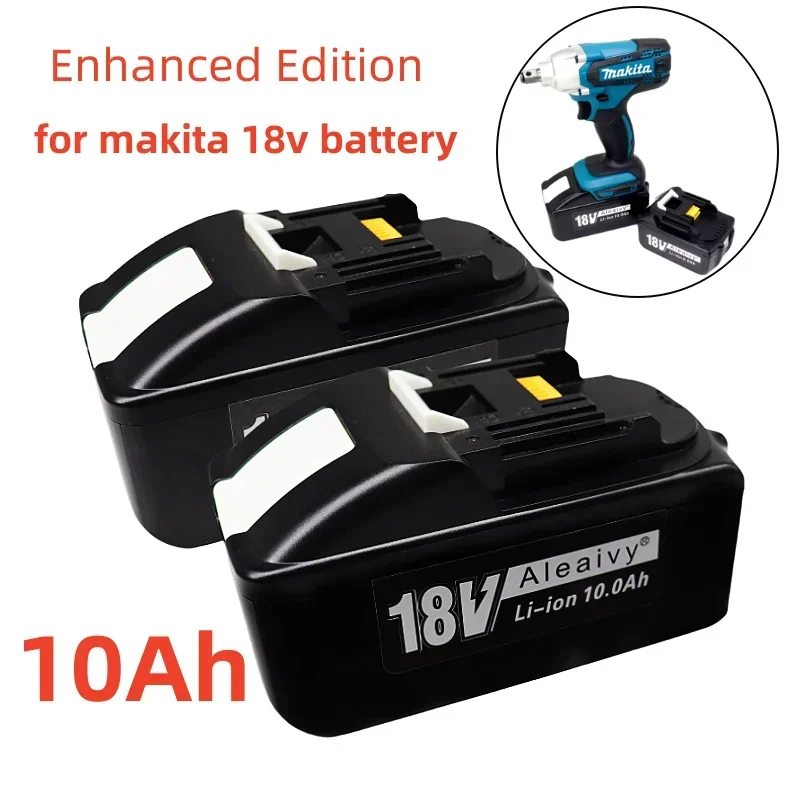 

Replacement 18V Battery 10.0Ah 8.0Ah 21700 rechargeable Battery For Makita BL1850 BL1840 18Volt Cordless Power Tools Batteries