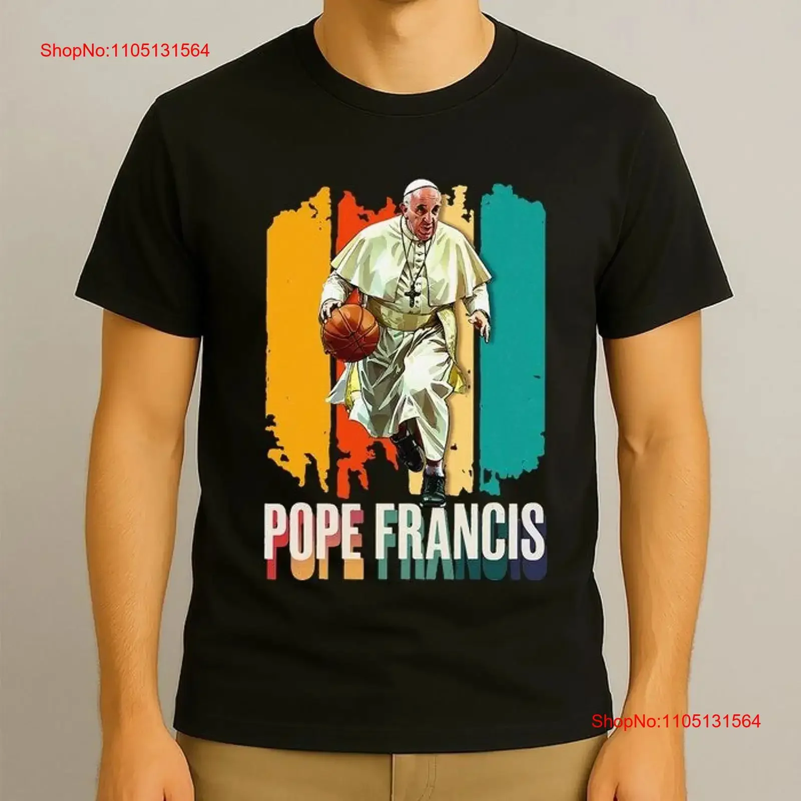 

Pope Francis Vatican Catholic Saint T Shirt Great Design New vintage Washed designer clothes Versatile Stylish streetwear