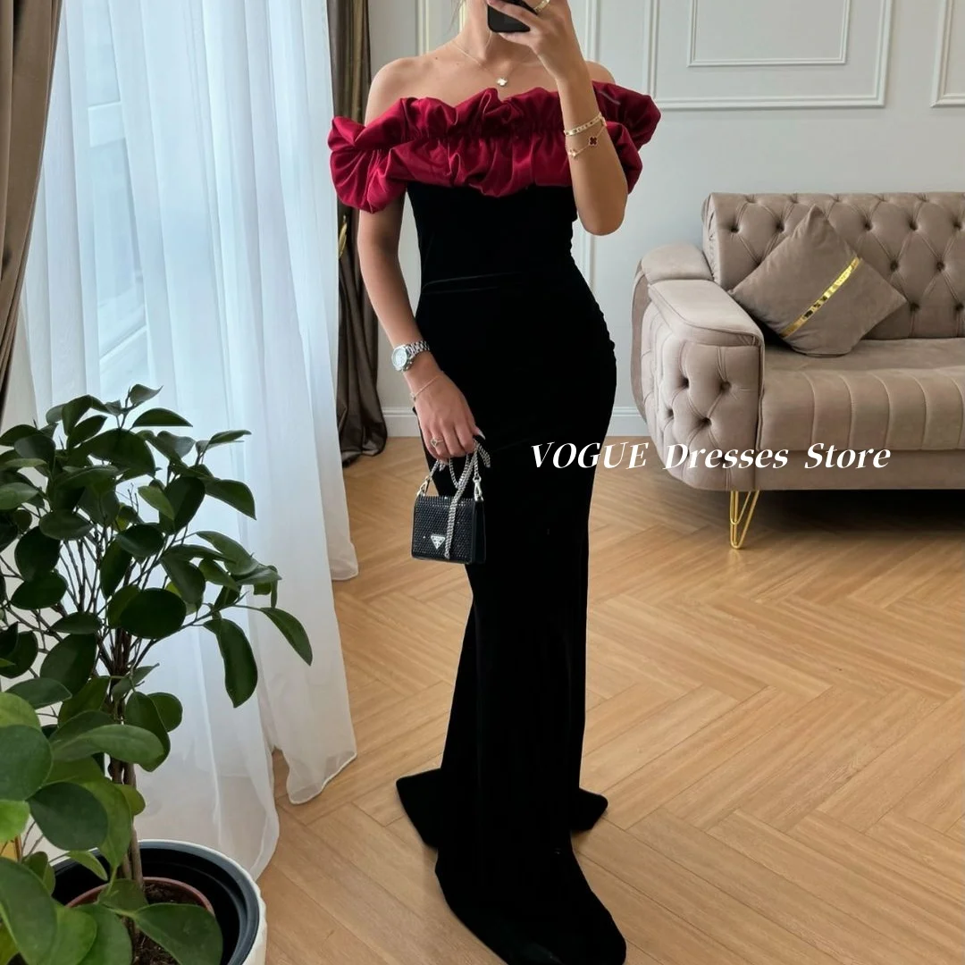 

Modern Mermaid Evening Dresses Off the Shoulder Prom Dress فساتين للمناسبات الخاصة robe de cérémonie femme Customized