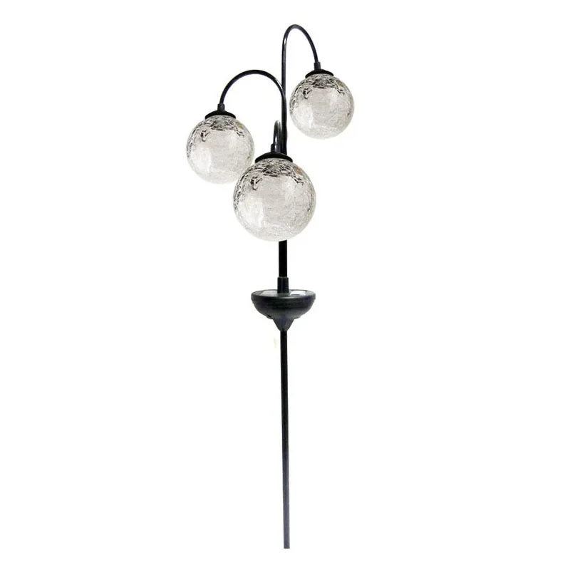 Solar Garden Light Glass Ball Stick Waterproof  Stake