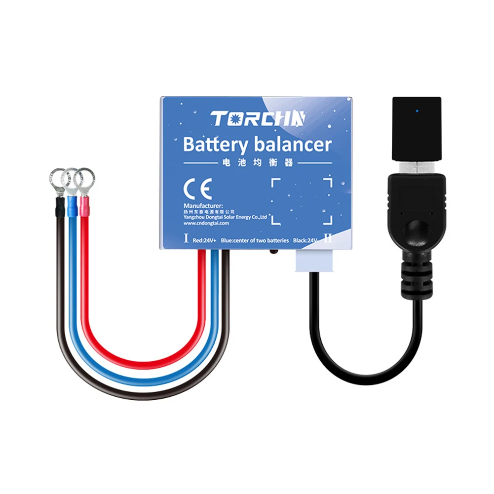 

24V Solar Battery Balancer Ensures Equal Voltage Distribution Across Batteries for Optimal Solar System Performance