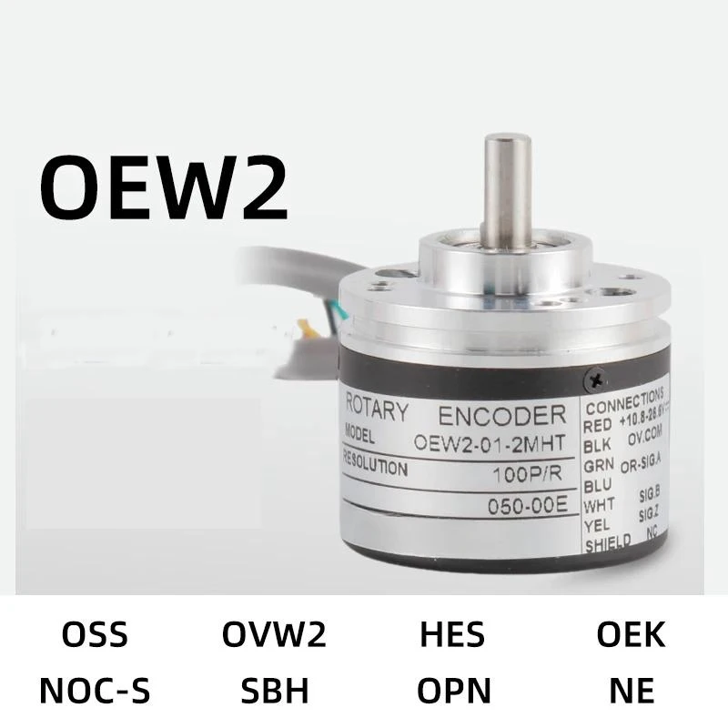 

OEW2 Incremental Photoelectric Rotary Encoder OEW2-01-2MHT 02-2HC 06-10-12-20-25-36-1024-2MD