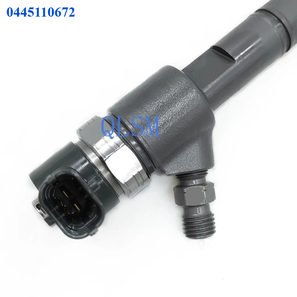 

0445110672 High Voltage EFI Injector Construction Machinery Engine Parts Diesel Injector Assembly