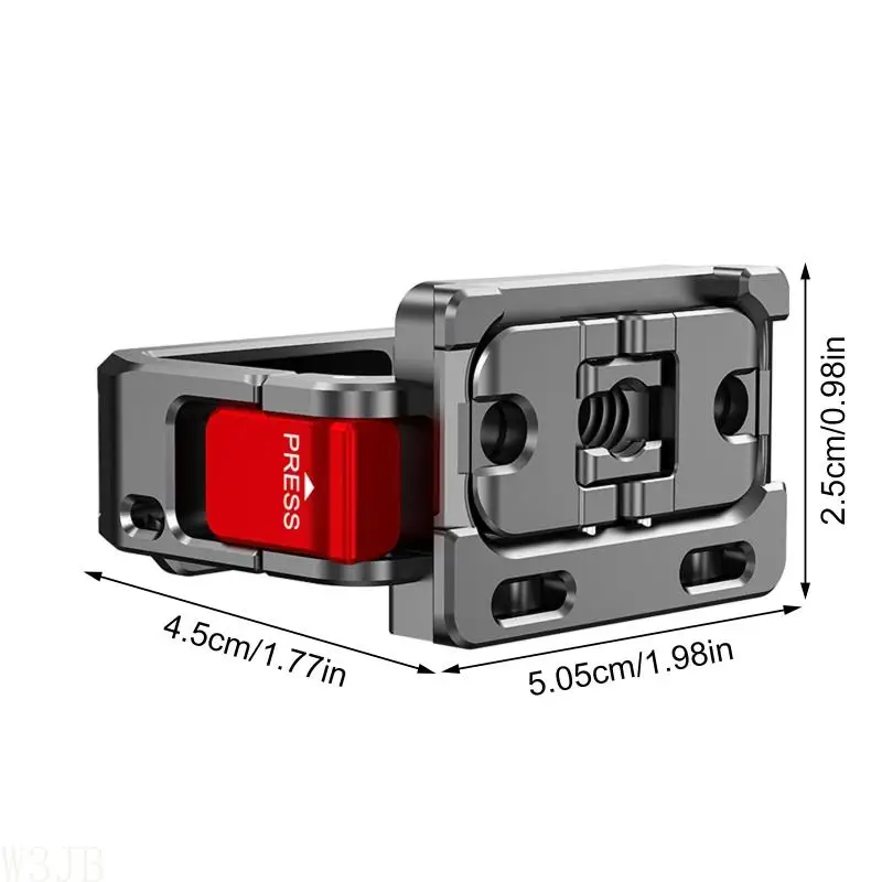 W3JB Multifunktionaler Erweiterungsrahmen für Pocket 3/4 Montagesatz Ersatzadapter – Detail 6
