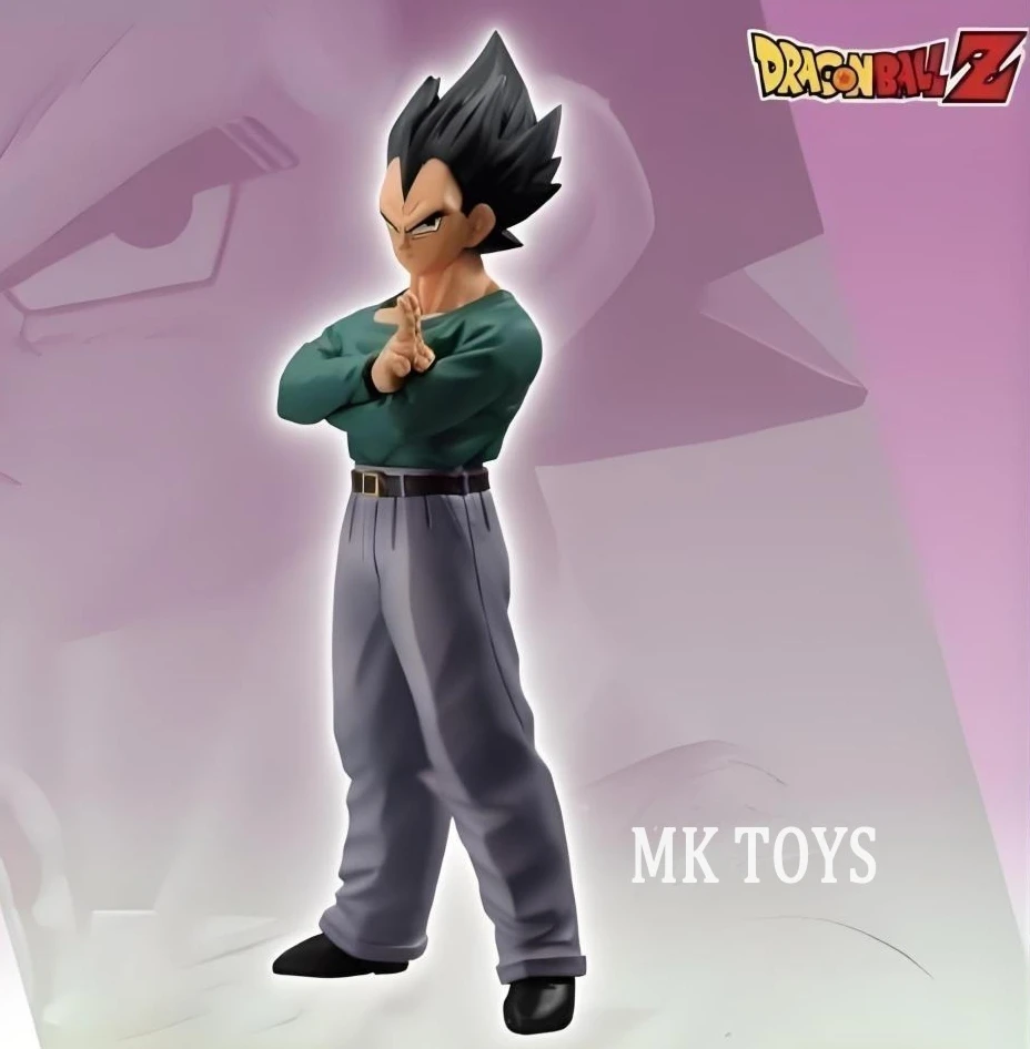 

Фигурка Вегеты в повседневной одежде из аниме Dragon Ball Z, 25 см/9,84 дюйма, коллекционная модель из ПВХ, игрушка для детей, подарок