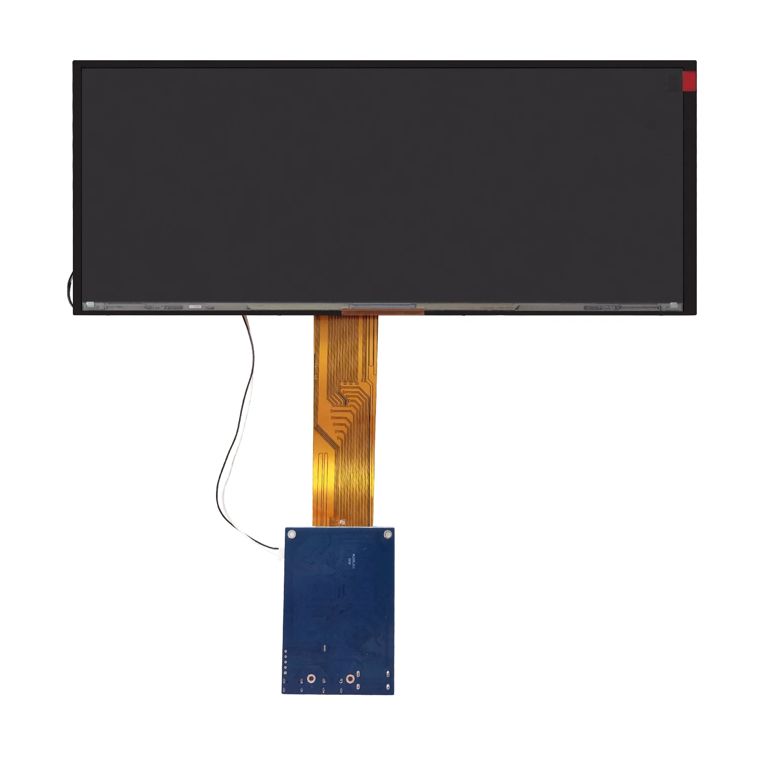 12.3 بوصة شريط عرض TFT لوحة ال سي دي شاشة 1920x720 RGB LVDS واجهة مع HDMI لوحة للقيادة سطوع عالية