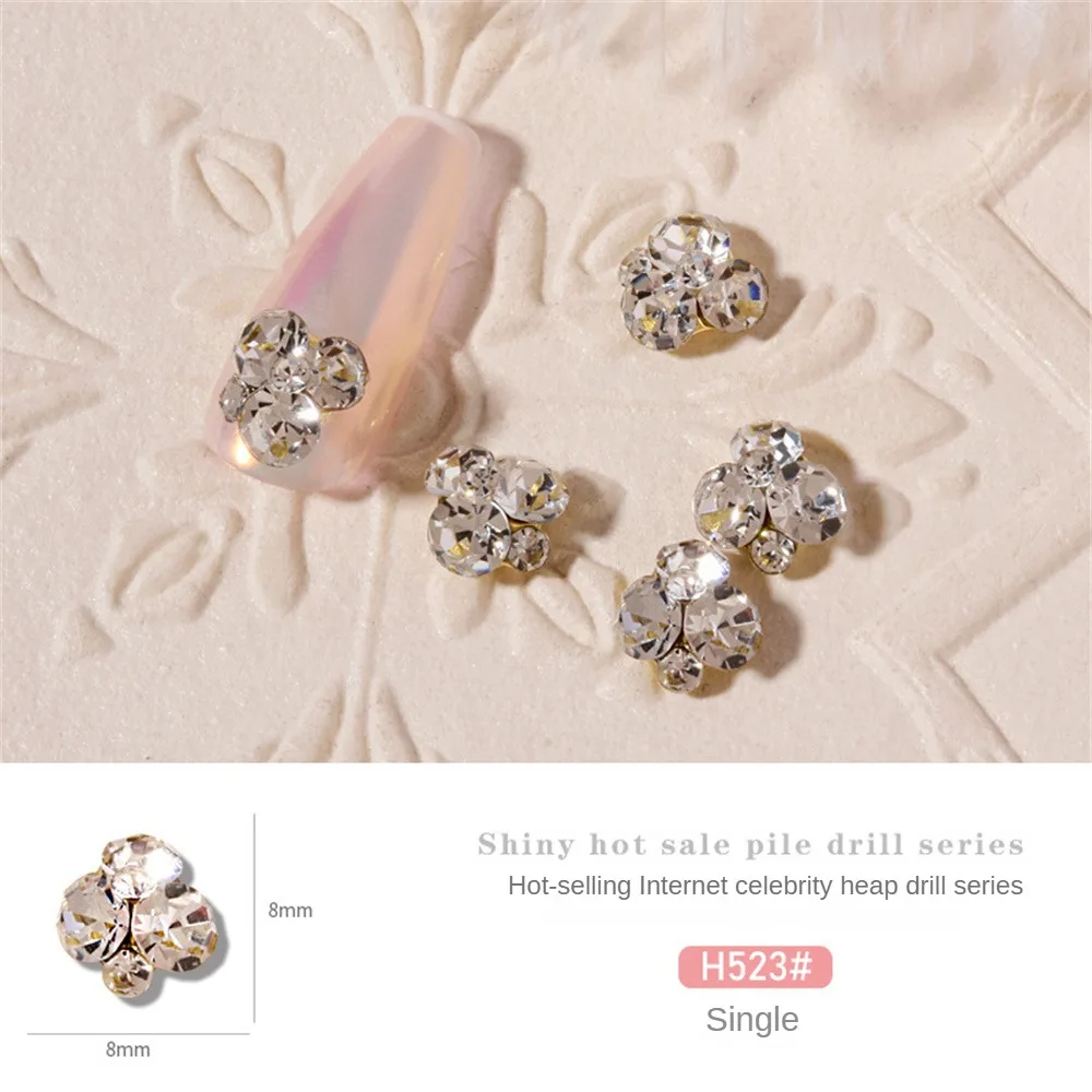 Alloy Drill Practical Beautiful Durable Small Decorations Nail Art Accessories Fashion Comfortable Portable Health & Beauty