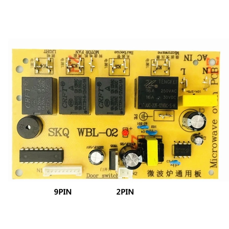 Microwave Universal Computer Board Conversion Board Universal Microwave Oven Computer Board Repair Motherboard