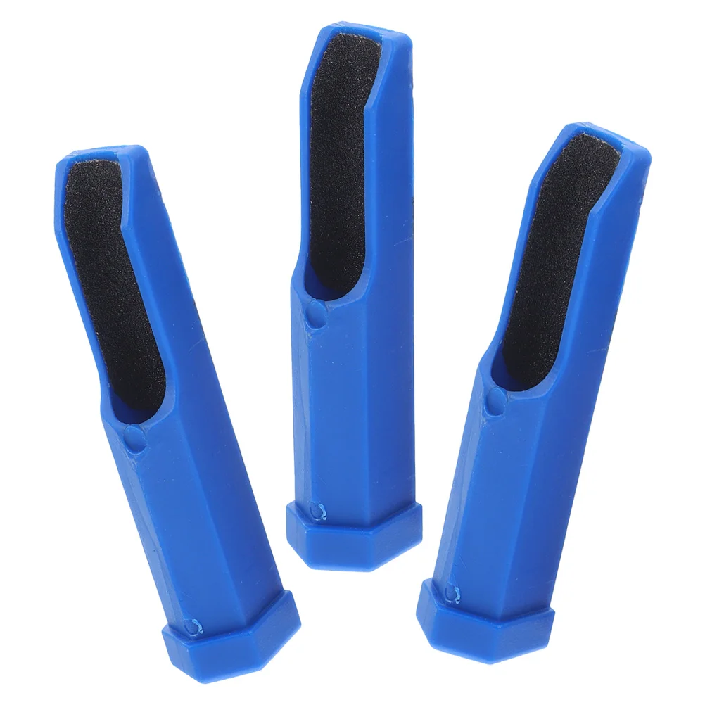 

3 Pcs Club Repair Tools Billiard Accessory Cue Pool File Tip Burnisher Shaper Plastic Supply Trimmer Portable Sander