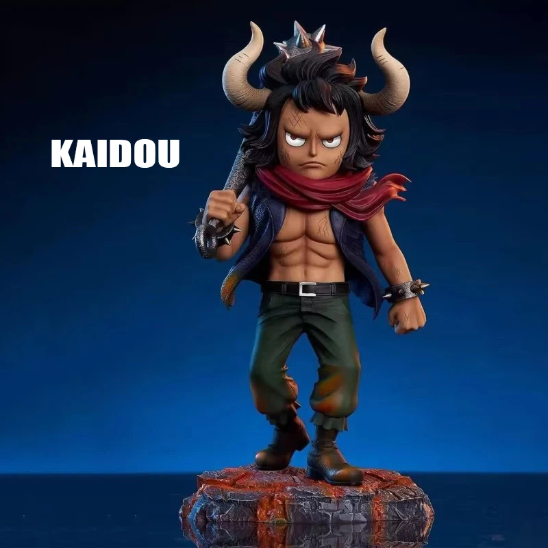 Anime Kaidou One Piece Action Figures GK Childhood Kaidou Figures Kids PVC Model Collection Ornament Toy Desktop Decoration Gift