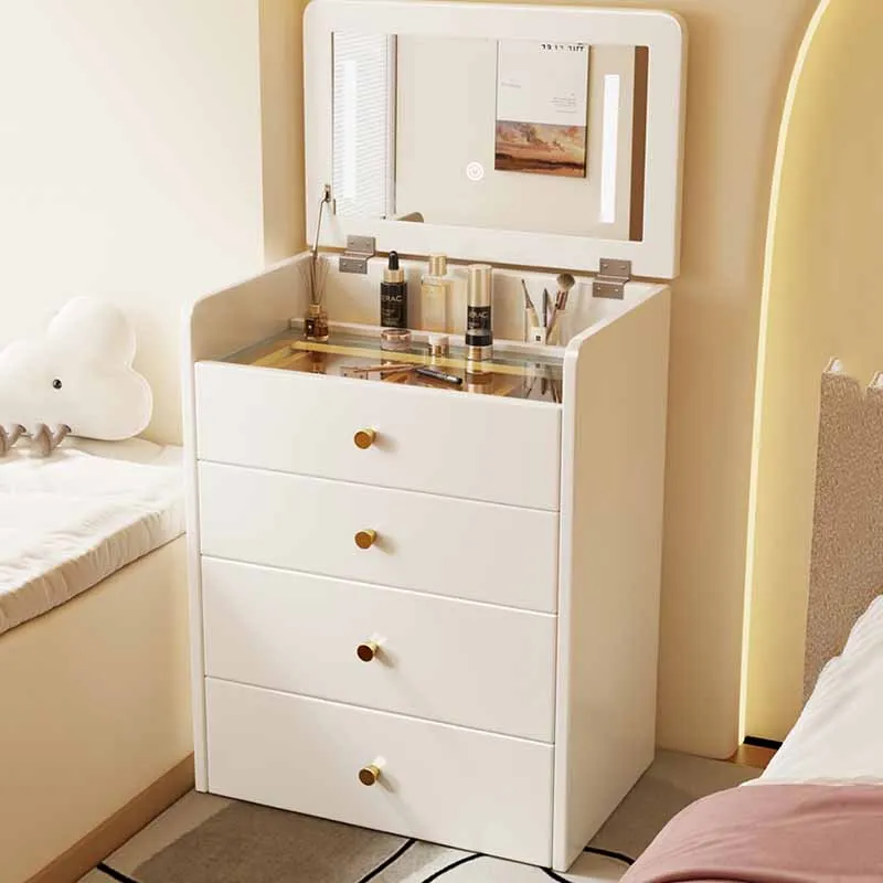 Nordic White Dresser Eithe Drawers Box Luxury Hotel Living Room Dressing Table Storage Women Modern Comoda Pra Quarto Furniture