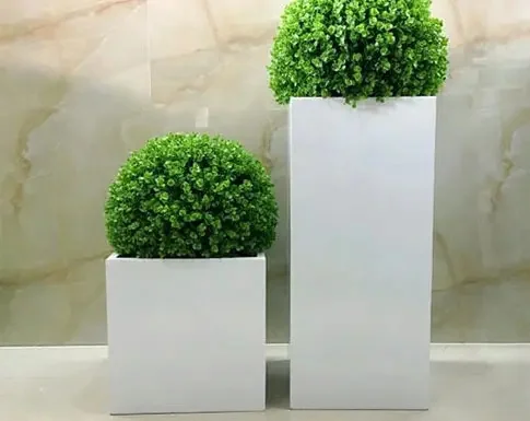 

Powder Coated Wholesale Decorative Rectangular Aluminum Planter