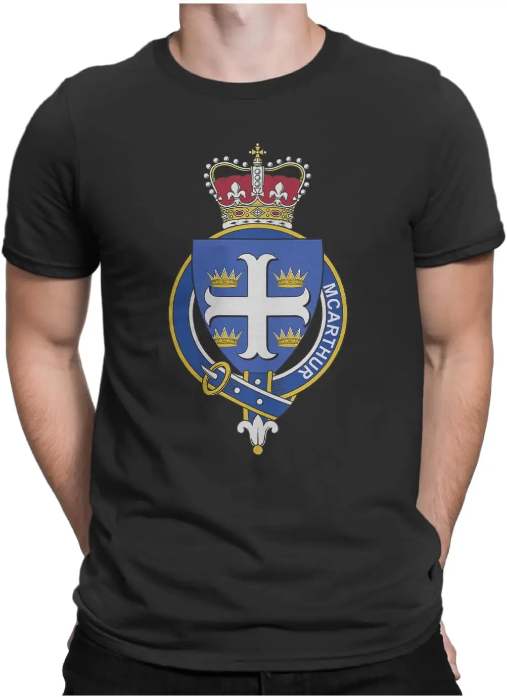 Men's Scottish Garter Family McArthur T-Shirt