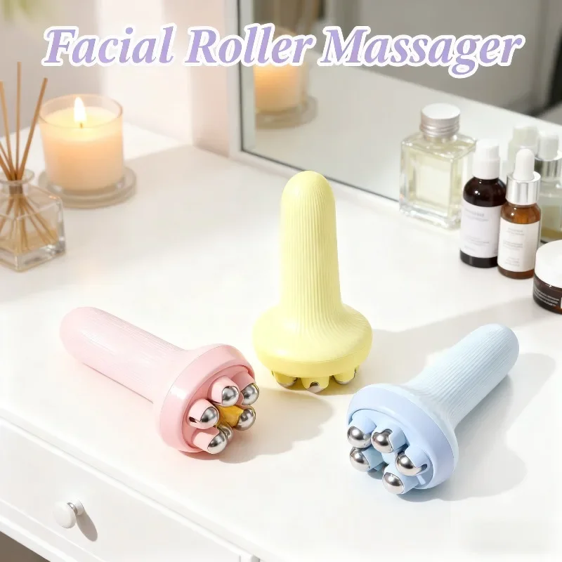 

Roller Massager for Inner Thigh Exercise Muscle Relaxation and Abdominal Shaping with Rolling Beads