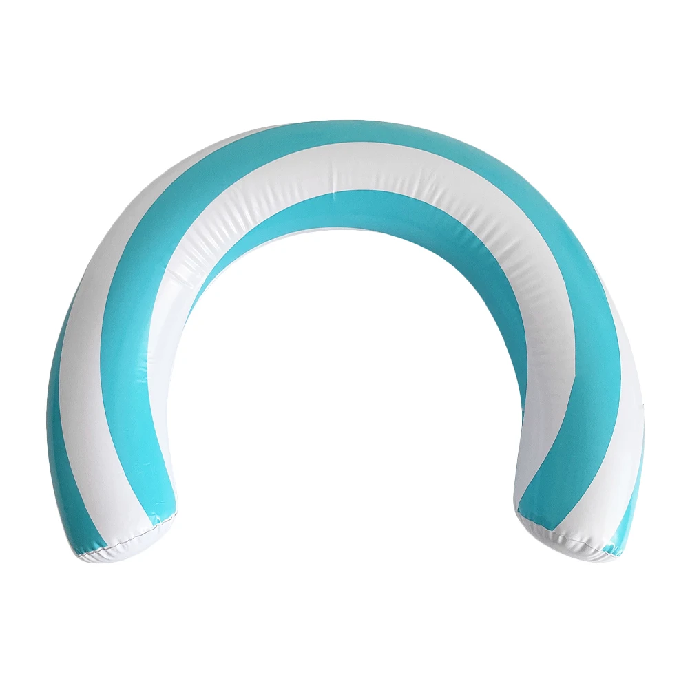 1pcs Inflatable Pvc Swimming Arc Pool Summer Beach Party Outdoor Multi-Use Safety Float Pool Beach Float For Family