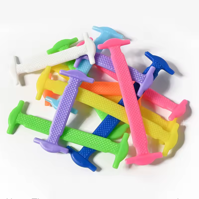 16pcs/lot Silicone Shoelaces No Tie Shoelaces 12 colors Elastic Lace Shoelace Creative Lazy Silicone Laces Rubber Lace - Image 11