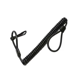 1 Pc Outdoor Tactic Spring Lanyard Elastic Retractable Anti-Lost Waist Hanging Retention Rope Police Pistols Gun Rifle Sling