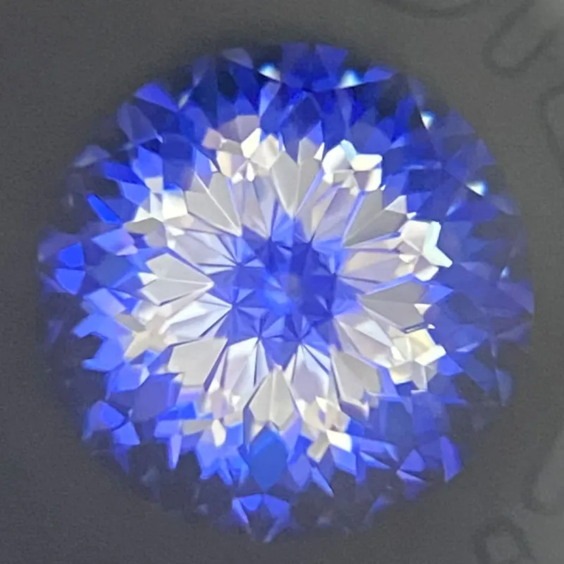 Moissanite Gemstones Round Shape Emperor General Special Cutting VVS1 D Color for Jewelry Making Materials with Certificate