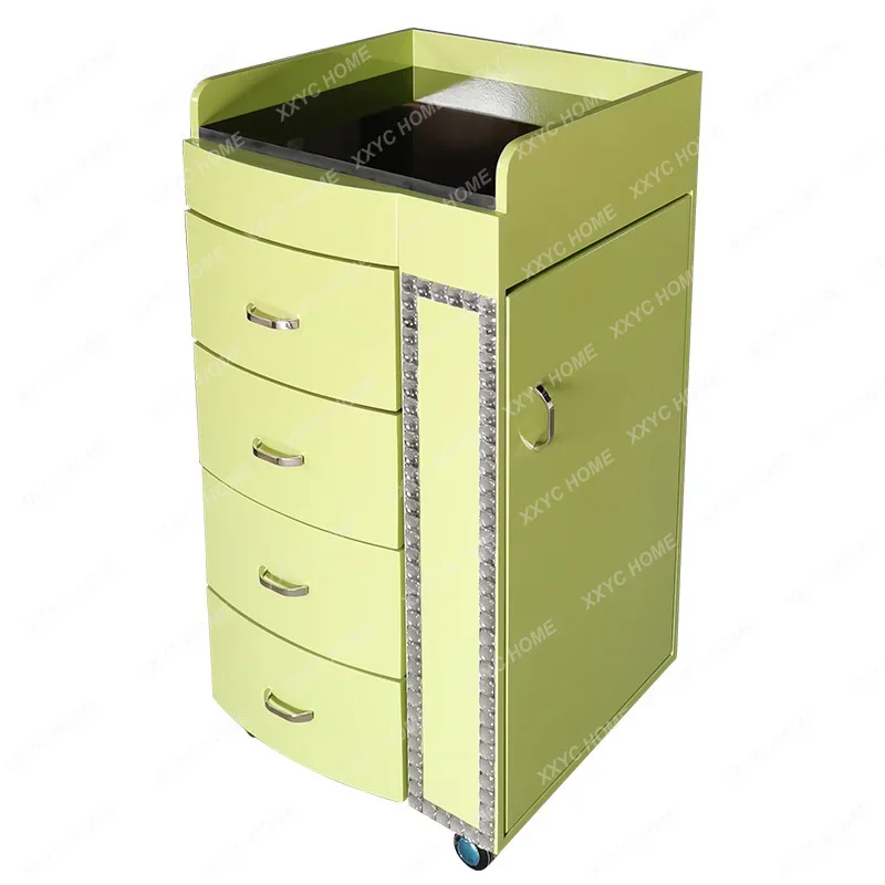

A New beauty salon retro trolley barber shop tool cart