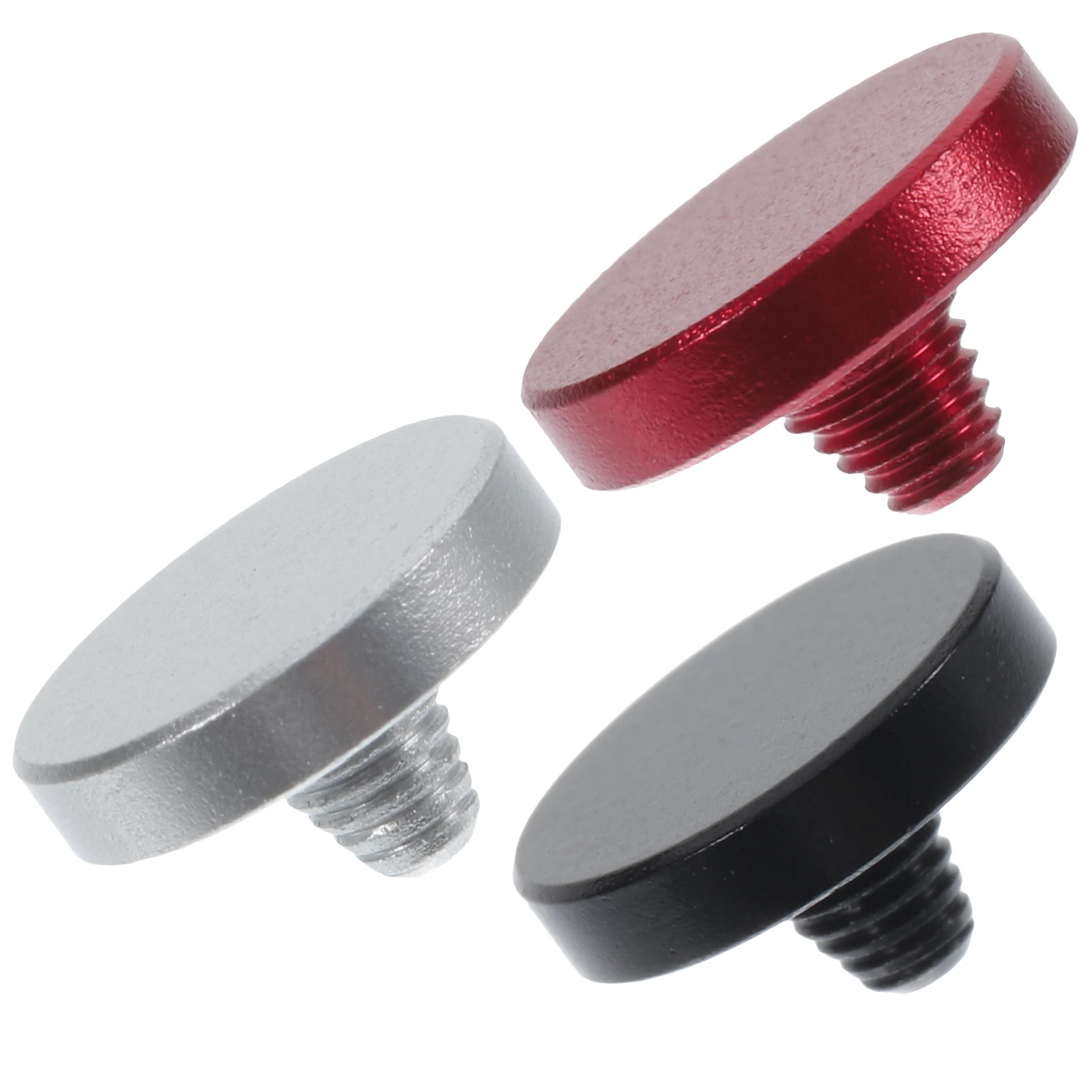 3pcs Camera Shutter Button Replacement Aluminum Alloy Shutter Release Button Accessories Lightweight Durable Easy Install Soft