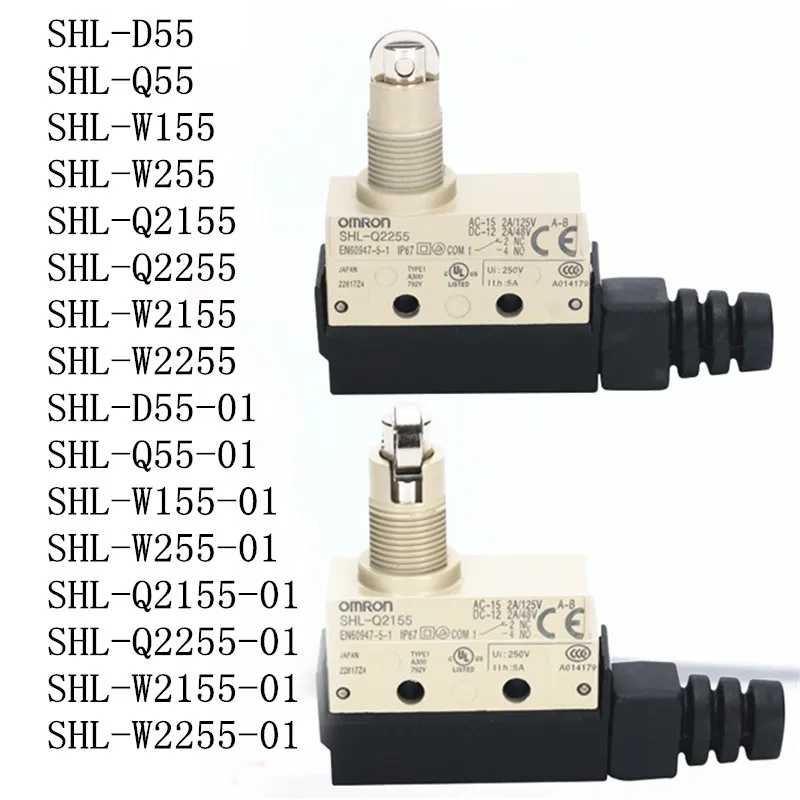 SHL-D55 Q55 W155 W255 Q2155 Q2255 W2155 W2255 D55-01 SHL-Q55-01 W155-01 W255-01 Q2155-01 Q2255-011 limit switch stroke switch