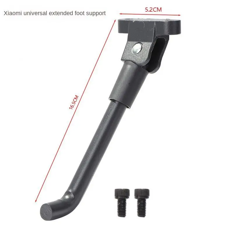 Extend 165Mm Parking Kickstand for Xiaomi M365 1S Pro Pro 2 M187 Electric Scooter Stand Foot Support Part for 10 Inch Tire Wheel