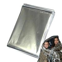Survival Blankets Camping Thermal Blankets Outdoor earthquake rescue blanket raincoat insulation blanket for Camping Hiking
