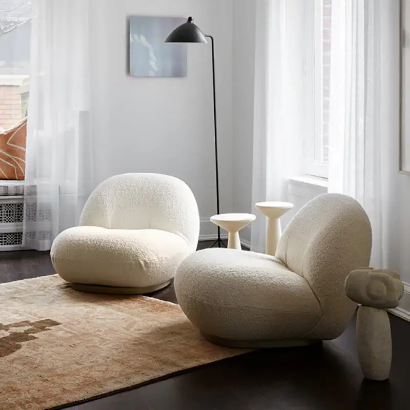 m Reading Comfortable Living Room Chairs Modern Arm Miniature Velvet Individual Chairs Luxury Salon Furniture m