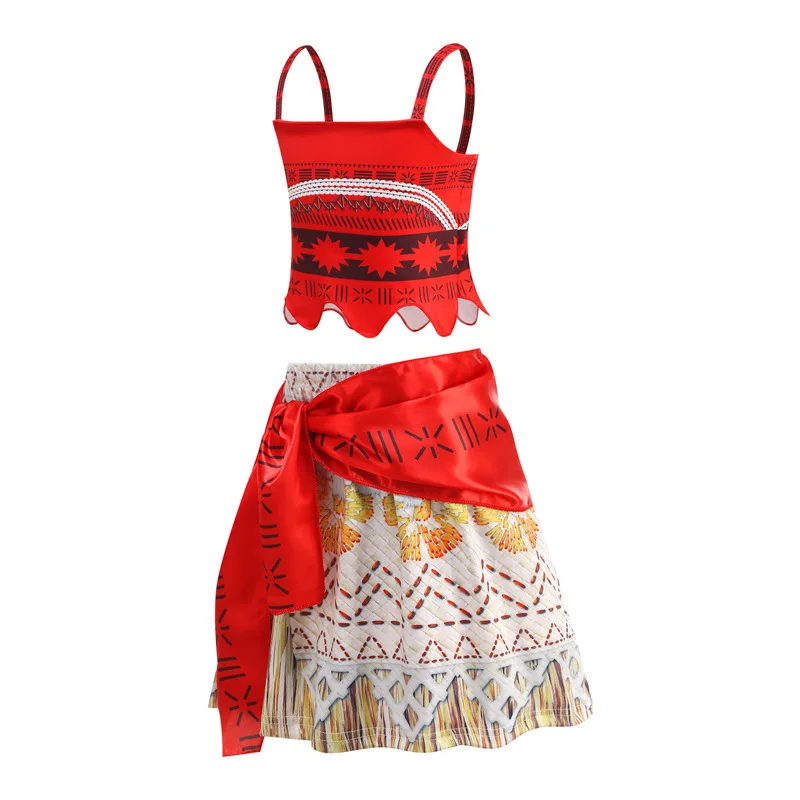 أحدث فيلم ديزني الأميرة موانا 2 فستان الفتيات تأثيري فايانا كرنفال حفلة المحيط مغامرة زي الاطفال ملابس تنكرية الزي