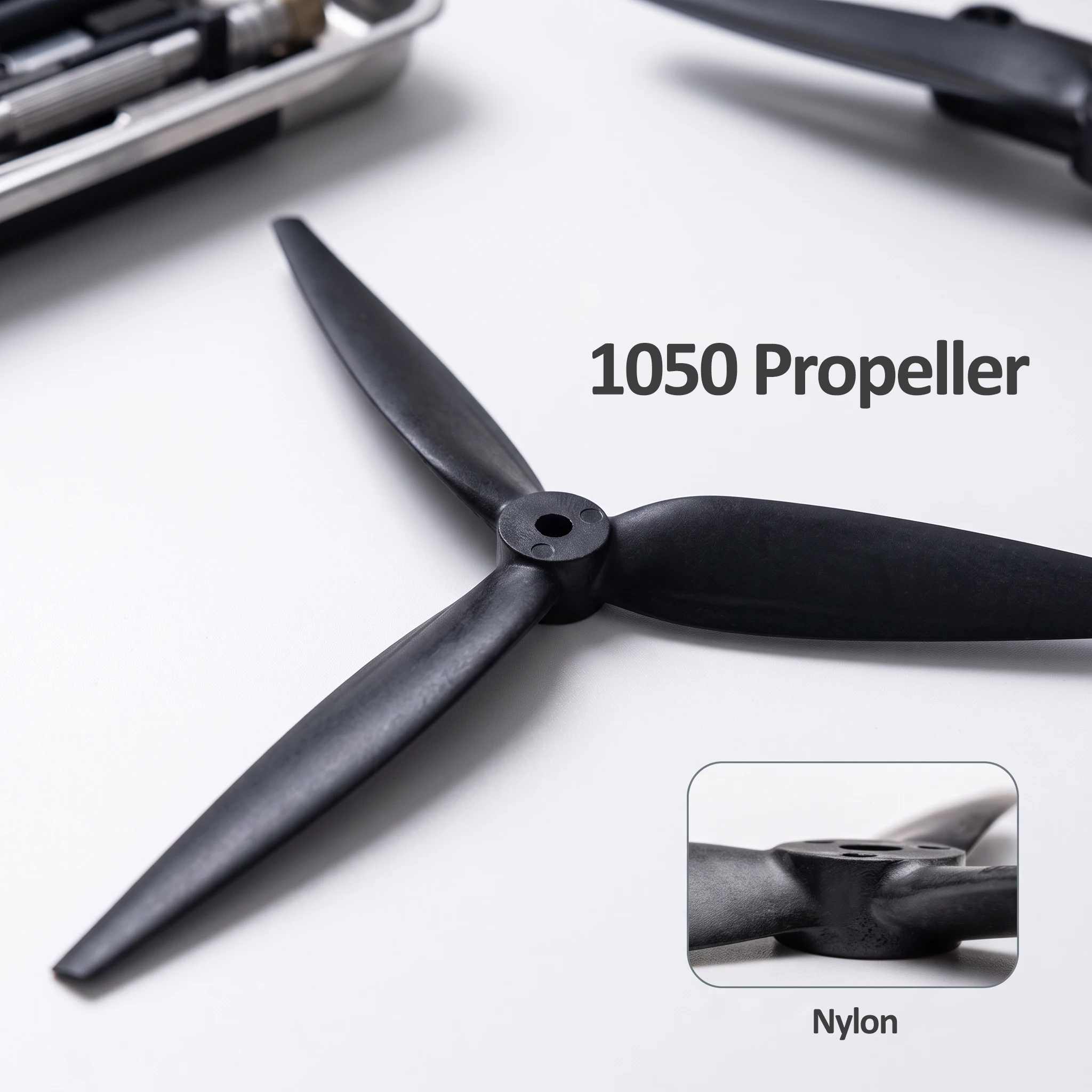 2Pairs (2CW+2CCW) 1050 10X5X3 3-Blade Glass Fiber Nylon Propeller Prop for Multirotor 10inch FPV Drone R3115 Motor