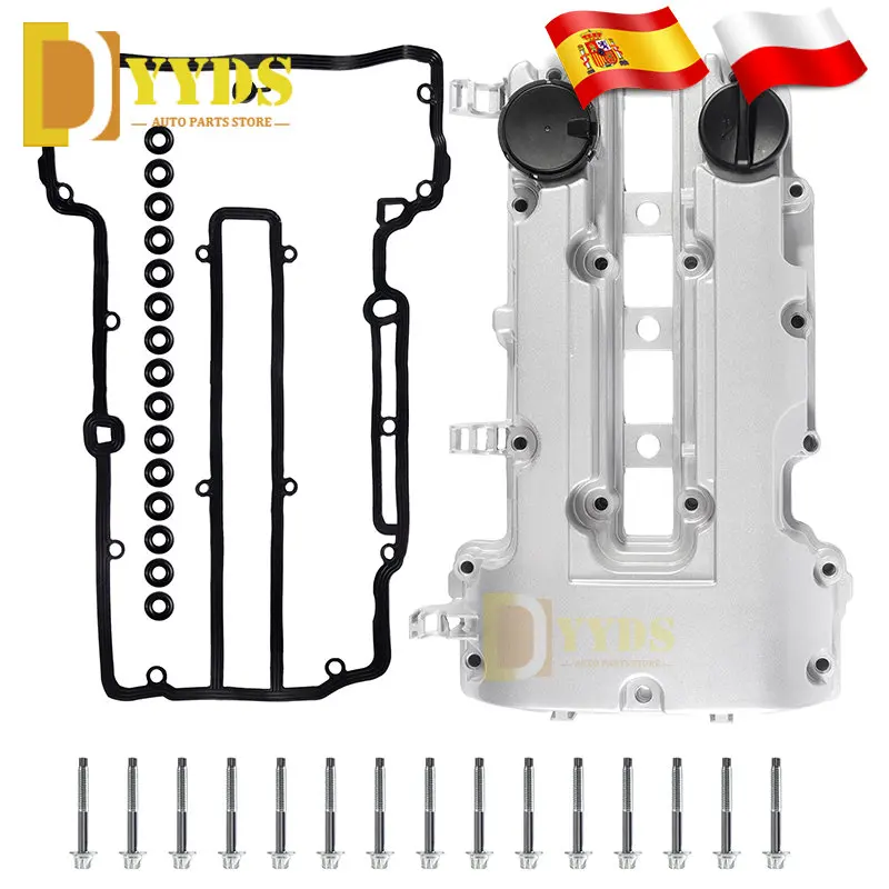 OEM neue Aluminium-Motorventildeckelschrauben, Dichtung und Dichtung für Chevrolet Cruze Opel Chevy Sonic Buick 1.4L 25198874 25198498