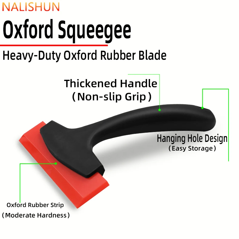 Multifunction Oxford Rubber Squeegee Tile Grout Cleaning Scraper For Car Film Glass Snow Ice Remover Construction Tools