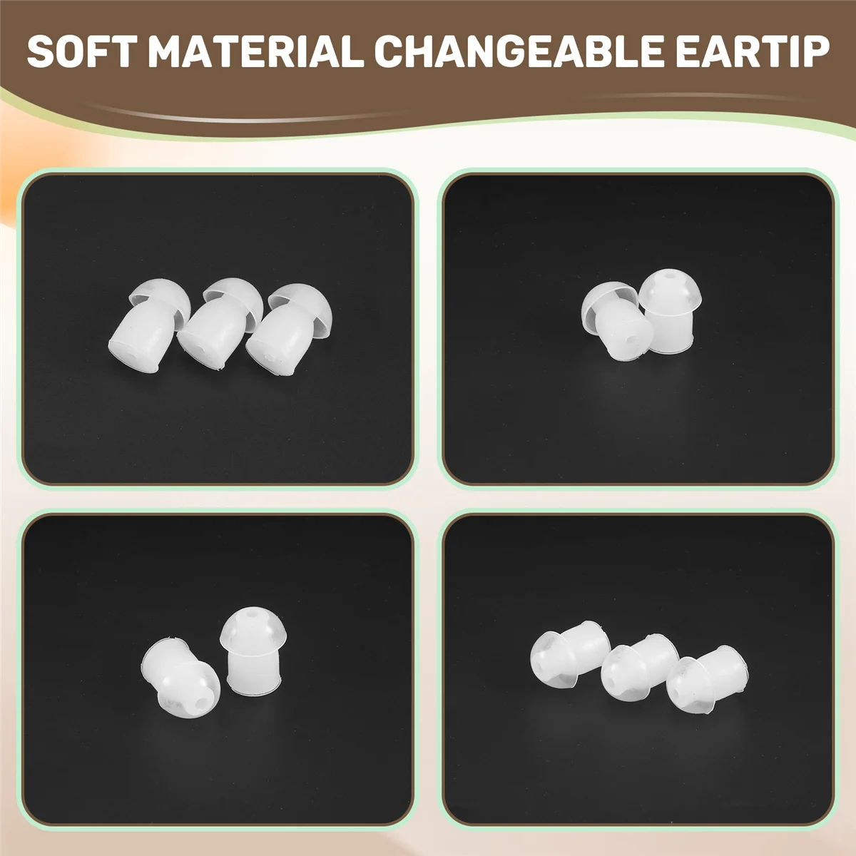 ABSQ-Embouts d'écouteurs de remplacement pour Motorola, pièce plus lente, radio bidirectionnelle, tube de bobine, kits audio, tube acoustique transparent