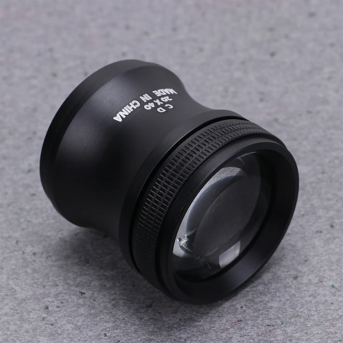 

20x Handheld Magnifying Glass Lightweight Portable Jewelry Circuit Board Enlarged Mirror Black Jewelry Magnifying Glass