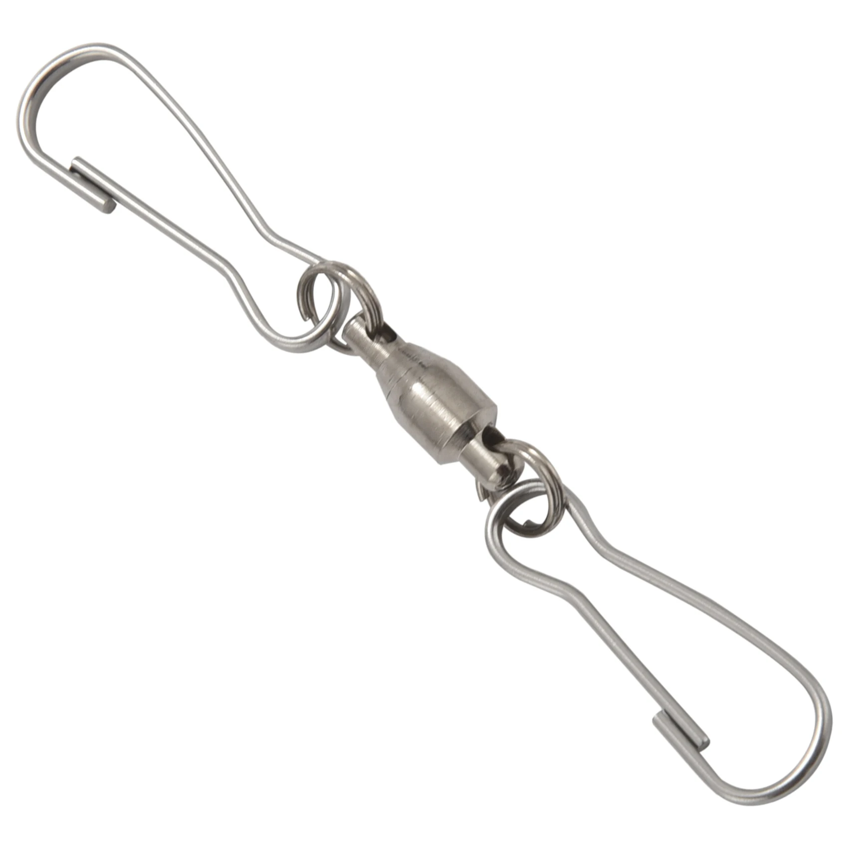 A08R 12 Pack Spinning Double Clip Swivel Hooks For Wind Spinners, Hanging Windsock, Bird Feeders, Wind Chimes Crystal Twisters P