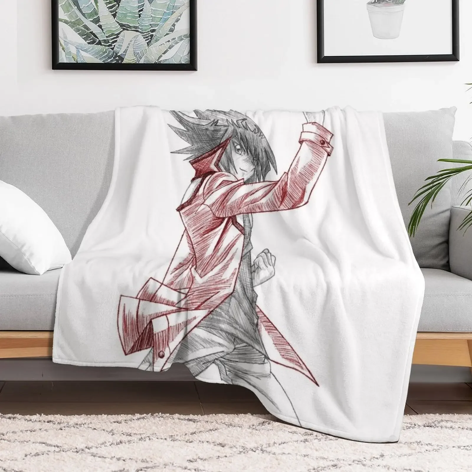 Jaden Yuki Throw Blanket Soft Big Sofa Quilt Blankets